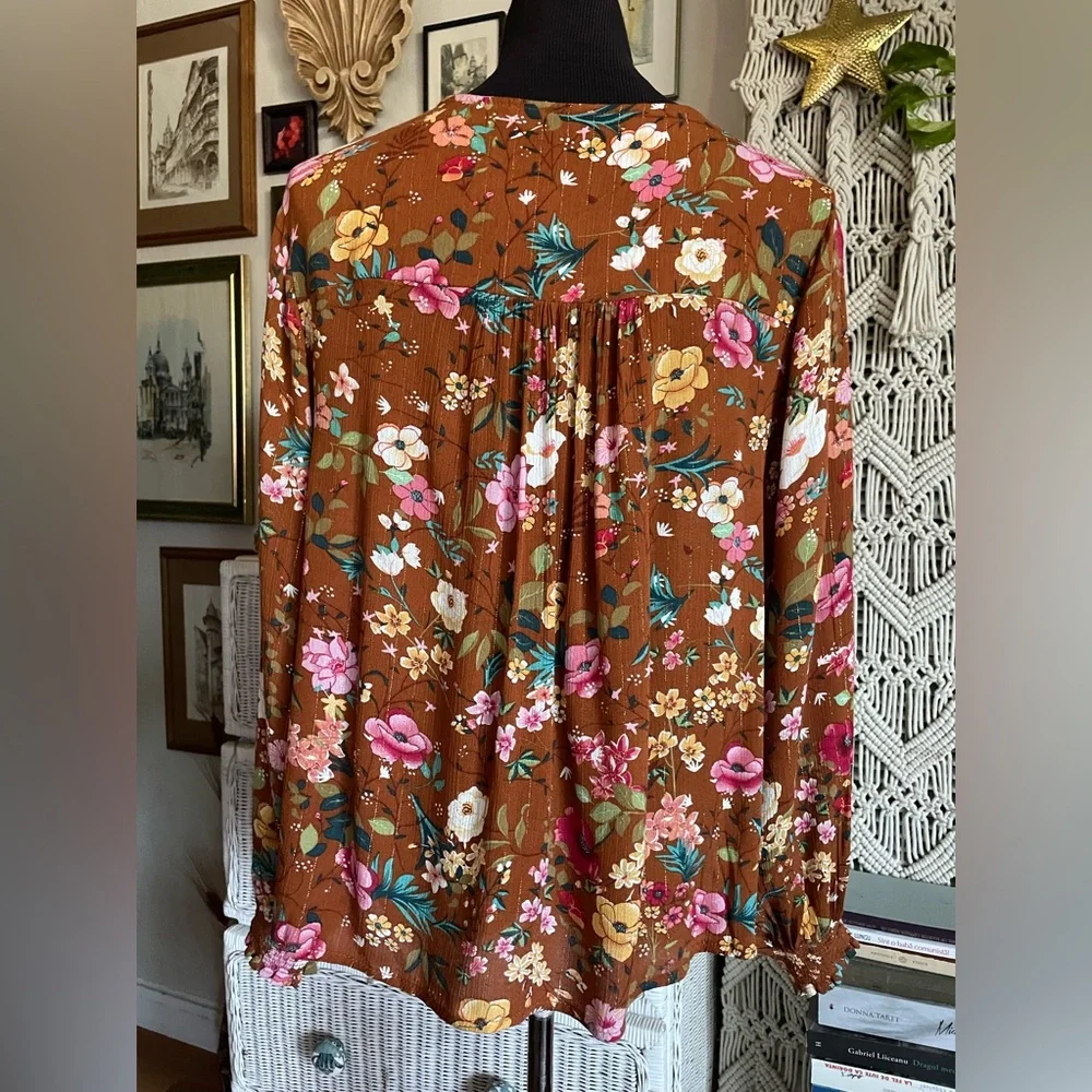 Anthropologie boho top - Picture 5 of 9